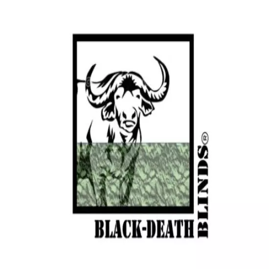 BLACK DEATH BLINDS• Hunting Blind Camouflage Surround 36" 