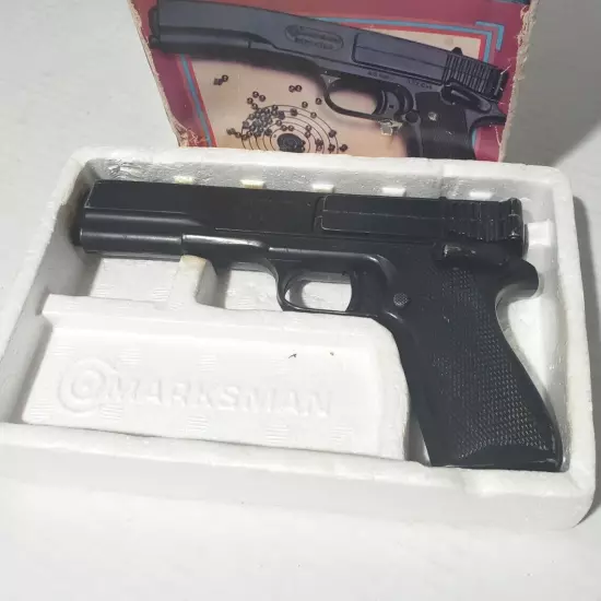 Vintage MARKSMAN 1010 AIR PISTOL w/ Original BOX 1986