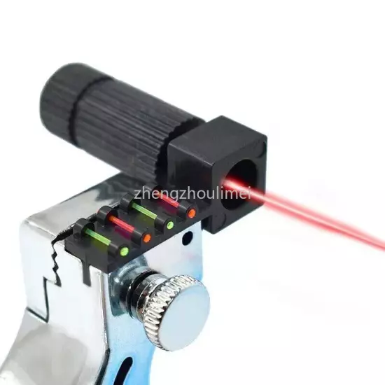 Hunting Professional Catapult Laser Slingshot With Rubber Aim Point Target HOT