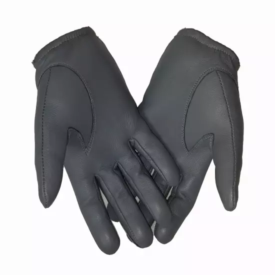 Thin Leather Police Search Driving Gloves 