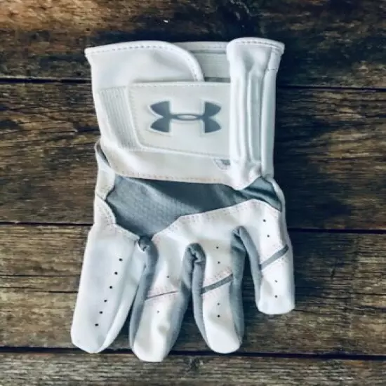 Under Armour ISO-Chill Right Handed Golf Glove Grey/White/Pink Men's Small NWT