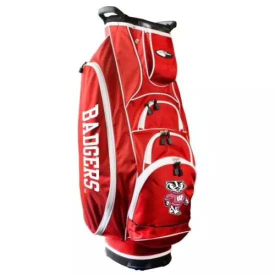 NEW Team Golf Wisconsin Badgers Albatross Golf Cart Bag