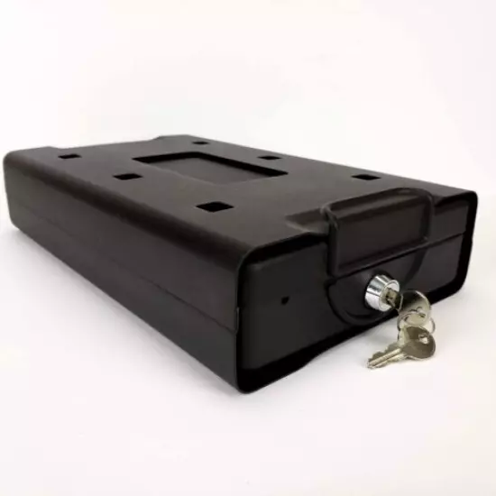 Bulldog Bd1150 Car/Truck Personal Safe With Key Lock Mounting Bracket And Cable