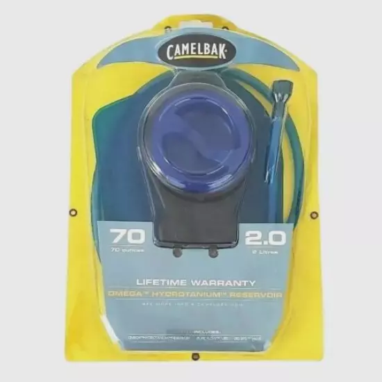 CamelBak 70 oz 2.0L Omega Replacement Hydration Reservoir Bladder Big Bite Valve