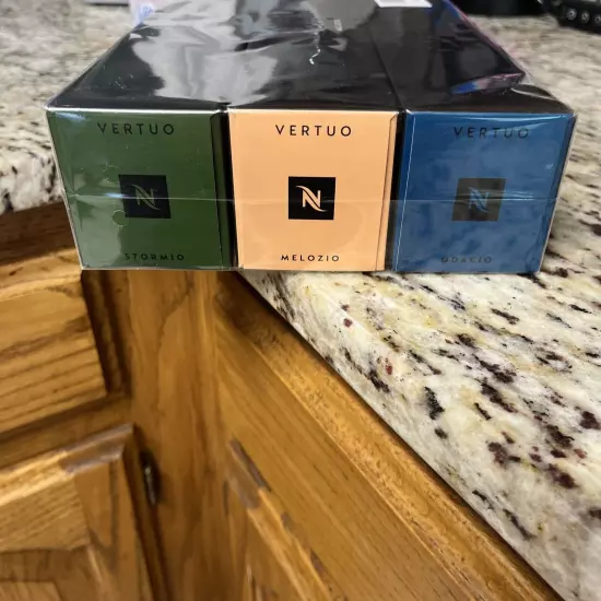 30 Capsules Nespresso Vertuo Coffee Pods Expiration Fast Ship