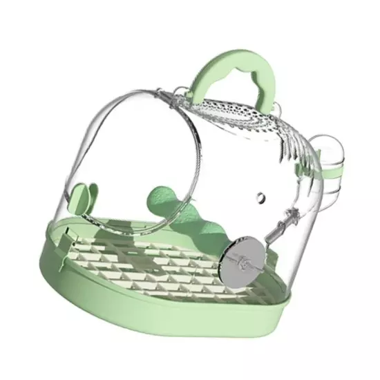 Indoor Outdoor Birdcage with Waterer Use Easy Observation Bird Carriers Box