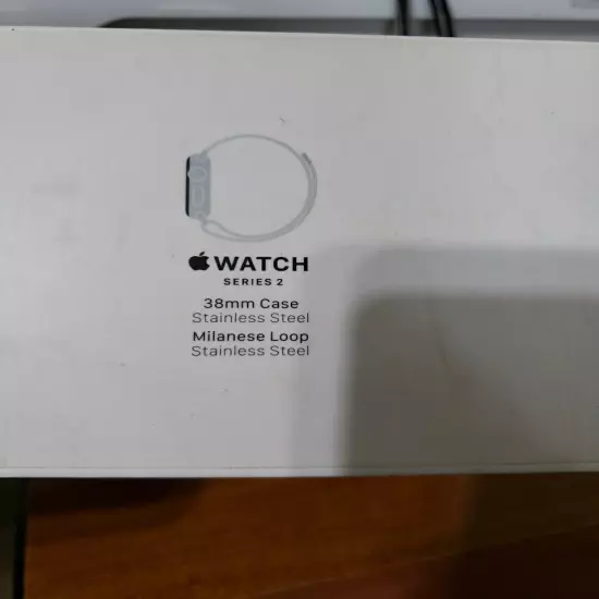 Apple Series 2 Watch Box - 38mm Hard Plastic Case, NO WATCH, Box Only