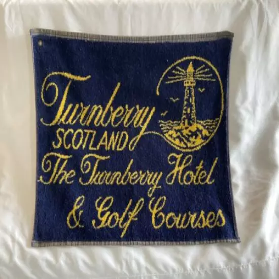 Turnberry Golf Course And Hotel towel Scotland (Trump Organization)