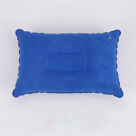 Inflatable Camping Pillow Blow Up Festival Outdoors Cushion HOT Q7I7 F7G8