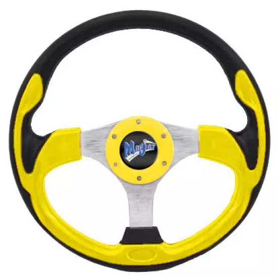 Madjax Ultra II Golf Cart Steering Wheel and Adapter - Choose from 7 Colors