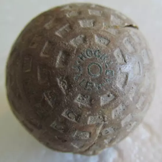 UNUSUAL DESIGNED COVER GOLF BALL-THE HOCKLEY FLIER VERY HARD TO FIND