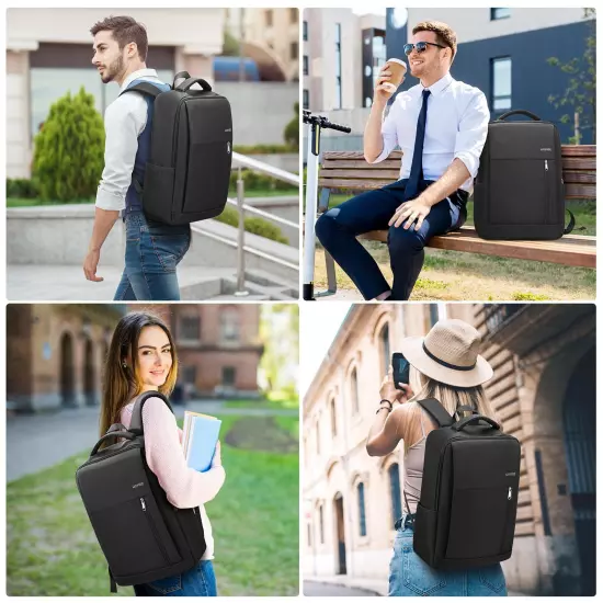 17 Inch Laptop Backpack Slim Durable Business Computer Travel Backpack