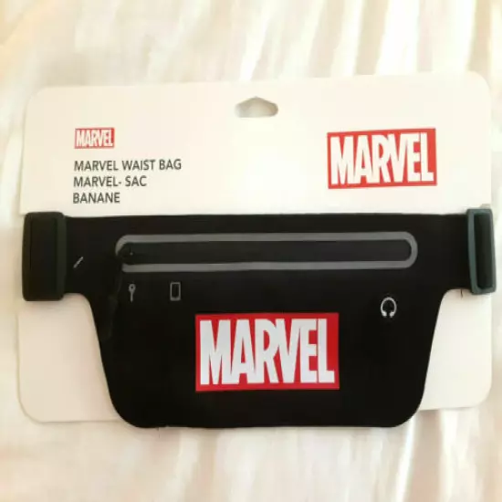 Marvel Logo & Spider-Man Waist Bags Lightweight New - Discounts in Description