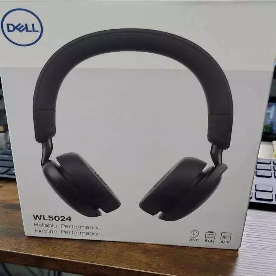 Dell Pro Wireless ANC Headset - WL5024 *NEW* SEALED BOX