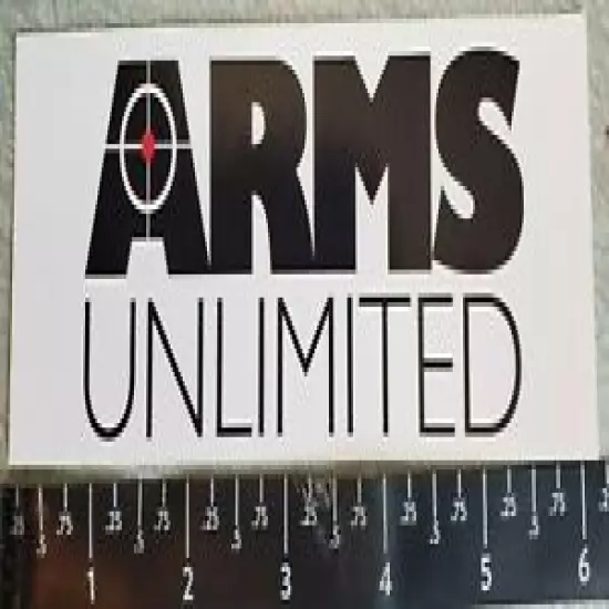 OEM Original Arms Unlimited Decal Sticker Vinyl Shot Show