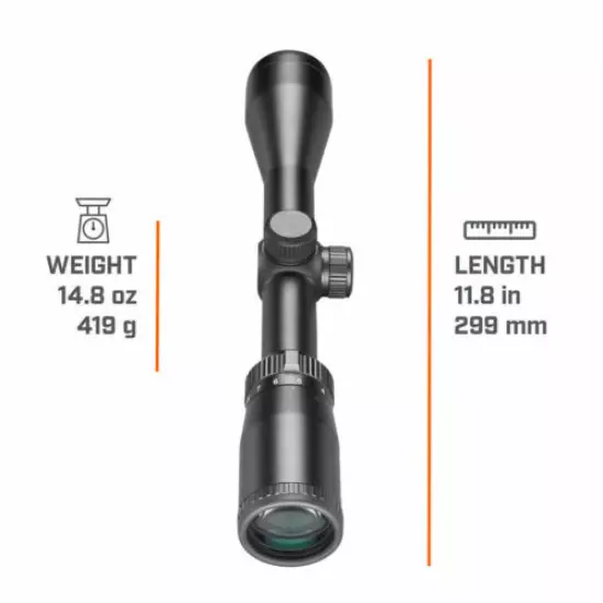 Bushnell Trophy XLT Riflescope 3-9x40mm DOA Ballistic Reticle #RT3940BS11