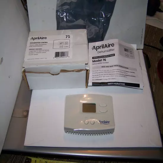 APRILAIRE 76 Dehumidifier Control Whole Home 120/240 V Non Programmable NEW!!