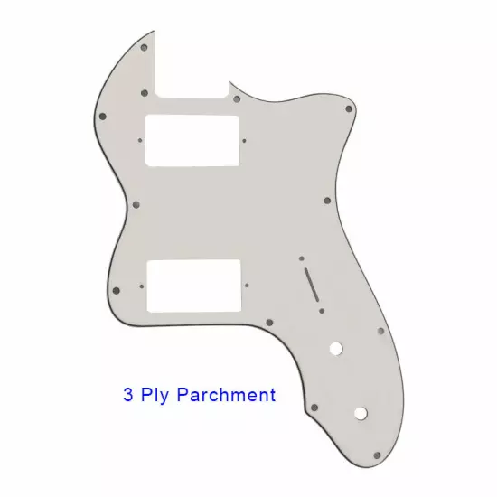  US Fender '72 Telecaster Thinline Guitar pickguard PAF HUmbucker Scratch Plate