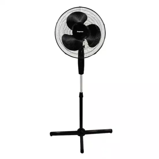 Impress IM-717B 16-Inch Oscillating 3-Speed Stand Fan