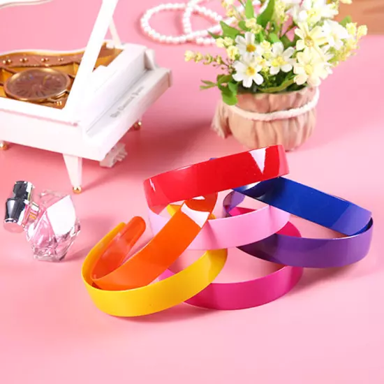 Fashion Plastic Non-Slip Wide Hair Hoop With Teeth Headband Women Headwear Gift