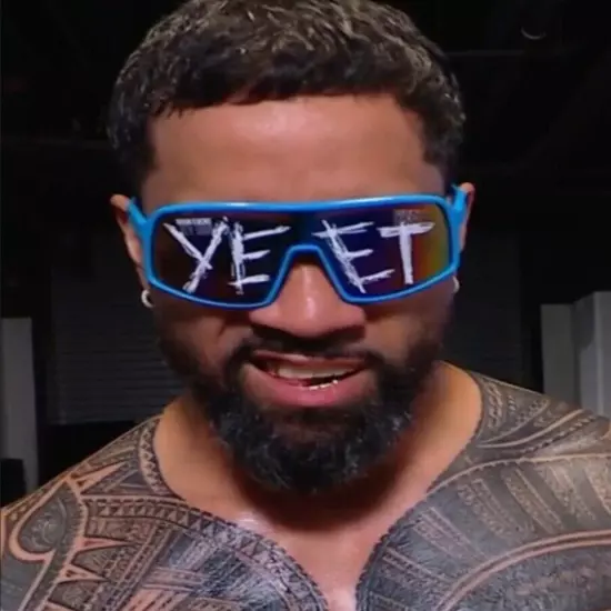 Jey Uso WWE Yeet Sports Shades Glasses Bloodline USOS RARE colors