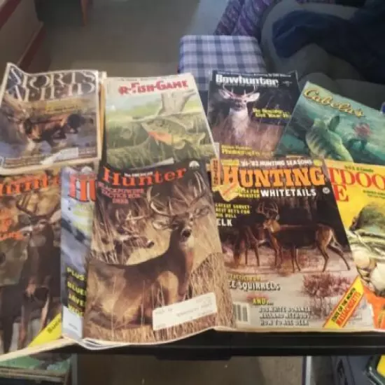  Assorted Lot of Vintage Hunting Magazines