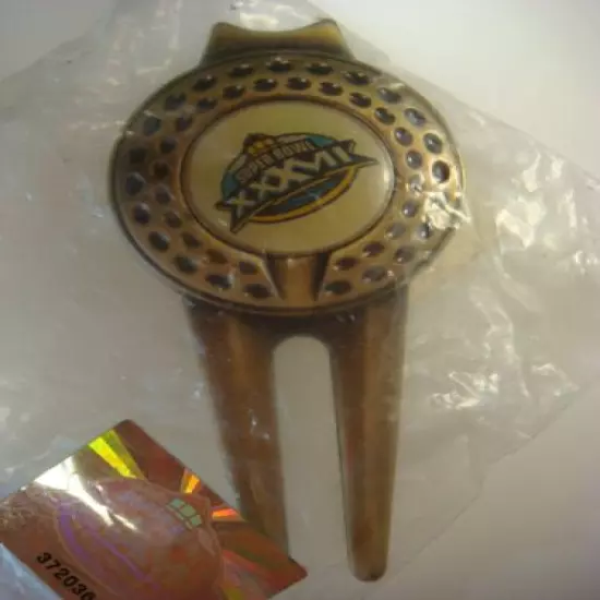 NEW Official San Diego Super Bowl XXXVII Golf Divot Tool/Ball Marker/Money Clip