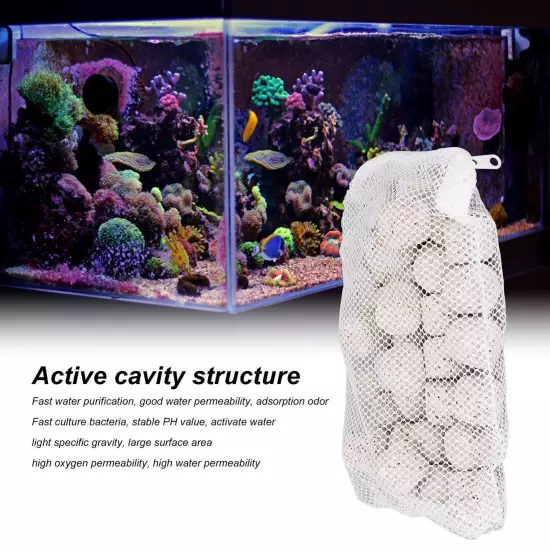 500g Biological Filter Media Probiotic Healthy Purify Water Fish Tank Filter