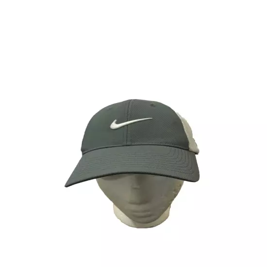 Nike Golf VRS RZN True Tour Fitted Hat Flexfit Gray White S/M Mesh Back