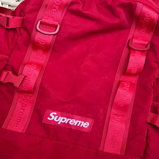 Supreme FW20 Box Backpack Dark Red FW20B8