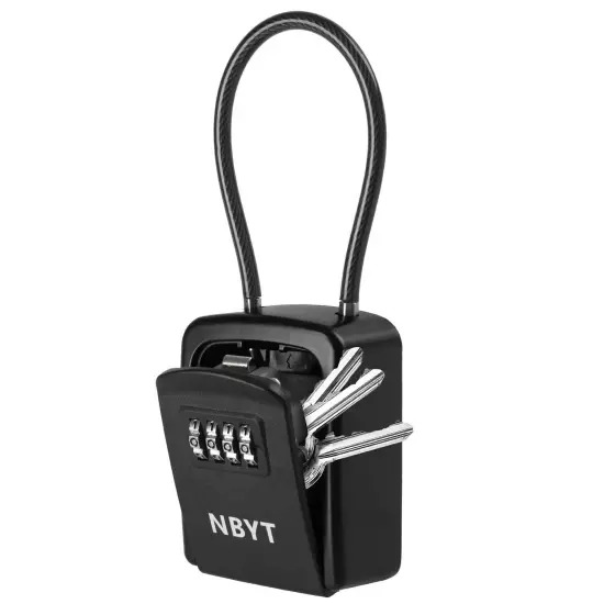 Portable Combination Lock keyboxFor House Keys Key Hiders to Hide a Key Outsi