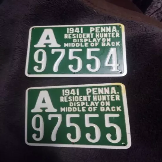 PA Hunting License.