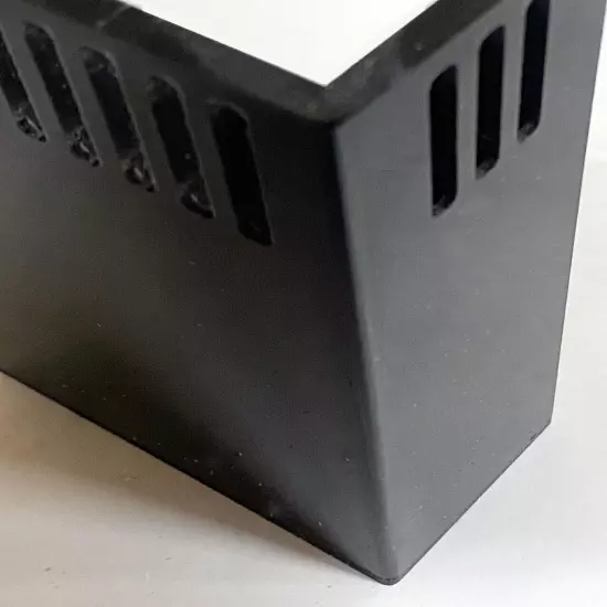 Aquarium overflow box with lid - Surface skimmer for drilled tank