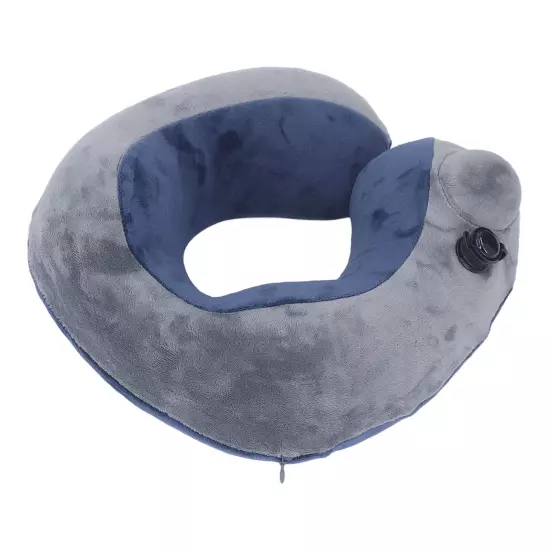 Self Inflatable Travel Pillow U Shaped Portable Neck Chain Support for Sleeping