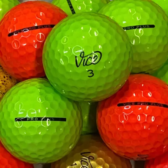 36 TRULY Mint 5A VICE PRO PLUS (Assorted Colors) Golf Balls *FREE SHIPPING*