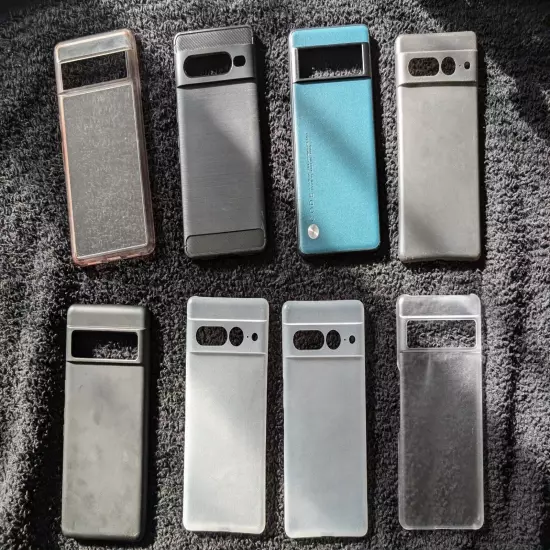 Lot Of 8 Pixel 7 Pro Cases