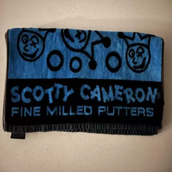 Scotty Cameron Towel Blue Jackpot Johnny ~ Plus Free GIFT