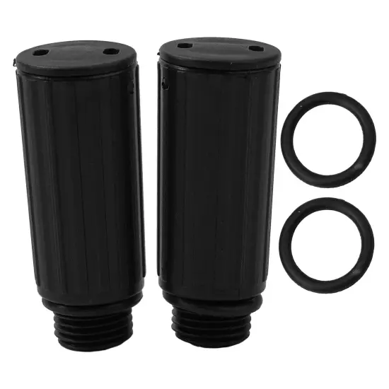 Breathing Rod Vent Oil Cap Plugs Black Plastic Thread Breathing Nozzle