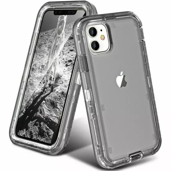 For iPhone 15 16 Pro Max 14 13 12 11 X XR 78 Plus SE Shockproof Clear Cover Case