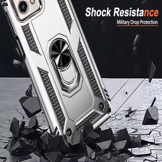 For Motorola Moto G 5G 2024 2023 2022 Case Phone Cover Shockproof+Tempered Glass