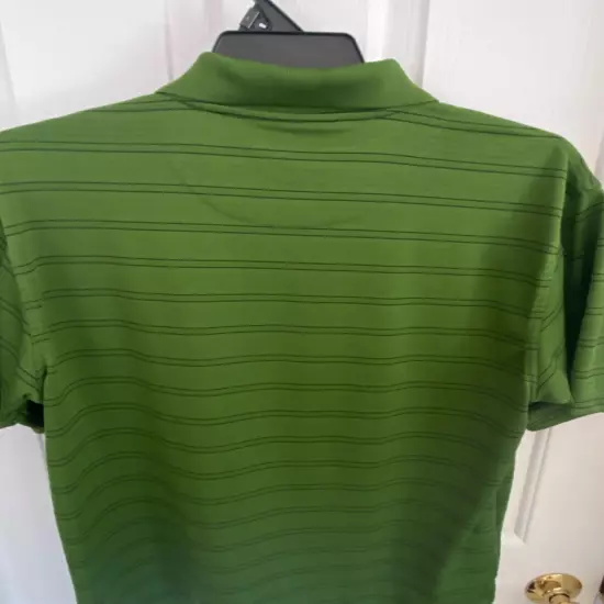 PGA TOUR*Golf SHIRT*Olive green*Short Sleeve*Collared*L*nwot