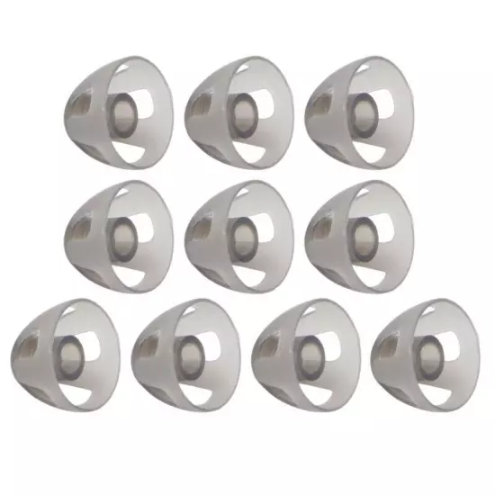 Premium Ear Tips 10 Pack Hearing Aids Replacement Soft Silicone Earbud Tips