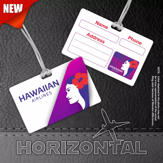 Hawaiian Airlines Luggage Tags (Set of 4)