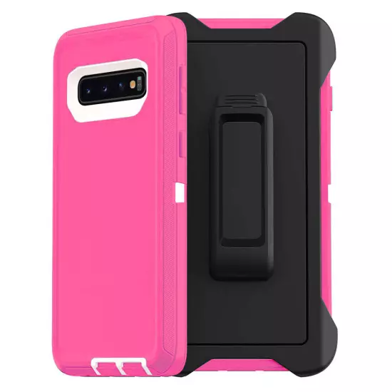 For Galaxy S10 + Plus S10e Case Cover Shockproof Series Fits Defender Belt Clip