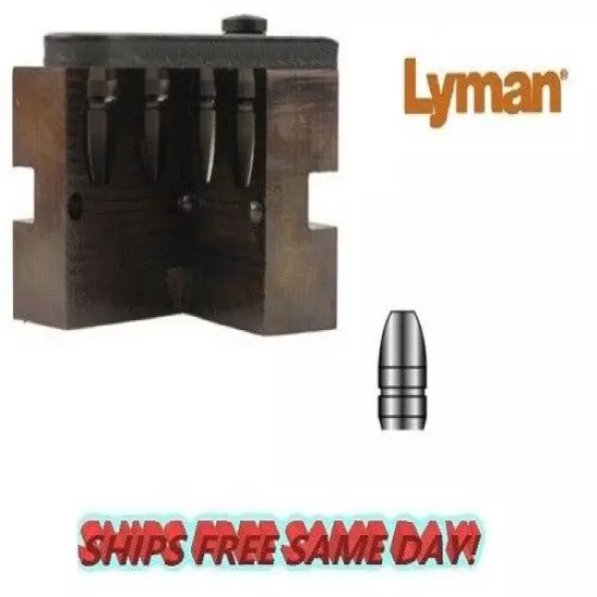 Lyman 2-Cavity Bullet Mold 9mm (356 Diameter)147 Grain Flat Nose Bev # 2660637 