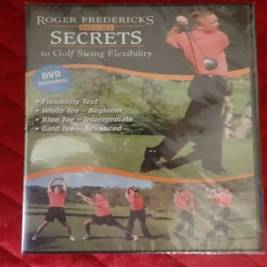 Lot of THREE(3) - Roger Fredericks - Reveals - Secrets of Golf Swings