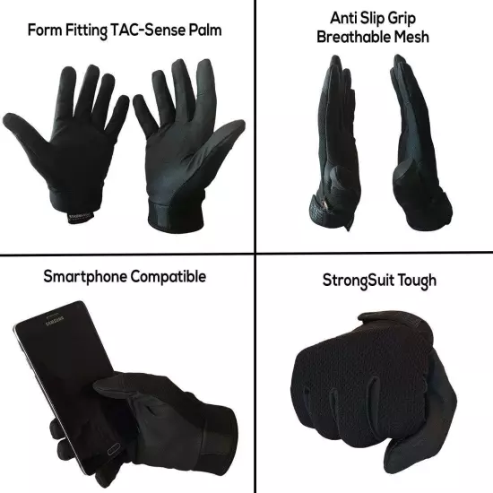 StrongSuit Second Skin Tactical Work Gloves, Sage