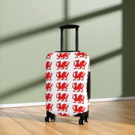 Welsh Dragon Luggage Cover