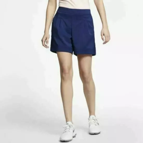 NWT Nike Dri-FIT 6" Pleat UPF 40+ GOLF Shorts AJ5684-492/ Size Medium