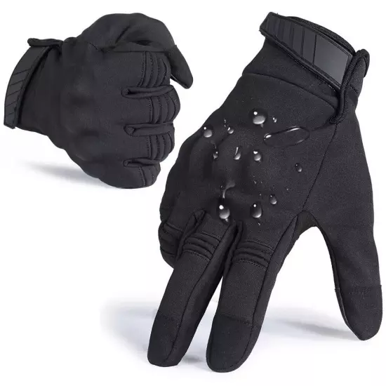 Tactical Shooting Gloves for Men Water Resistant Non-Slip Airsoft Combat Gloves